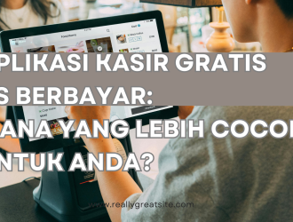 aplikasi kasir gratis atau berbayar